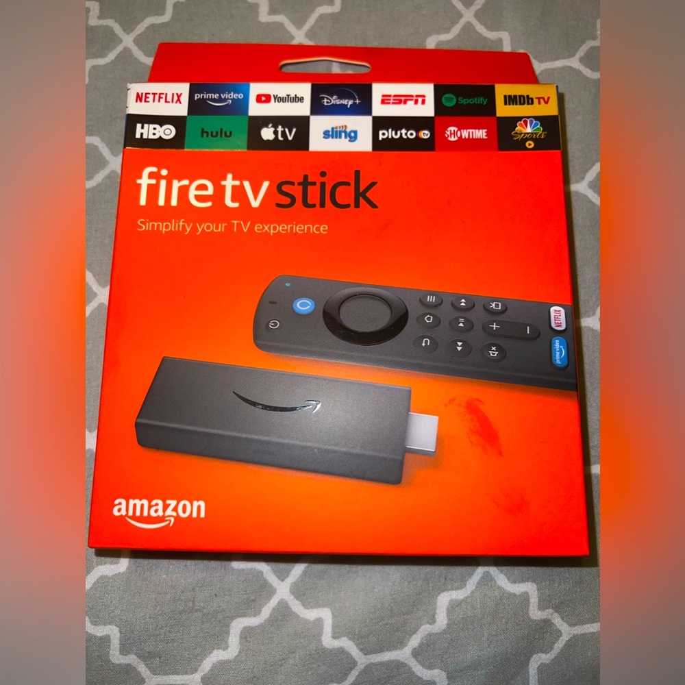 Fire TV stick with Alexa voice remote